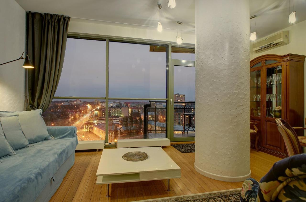 Helios 19 Luxury Vilnius Apartment Bagian luar foto