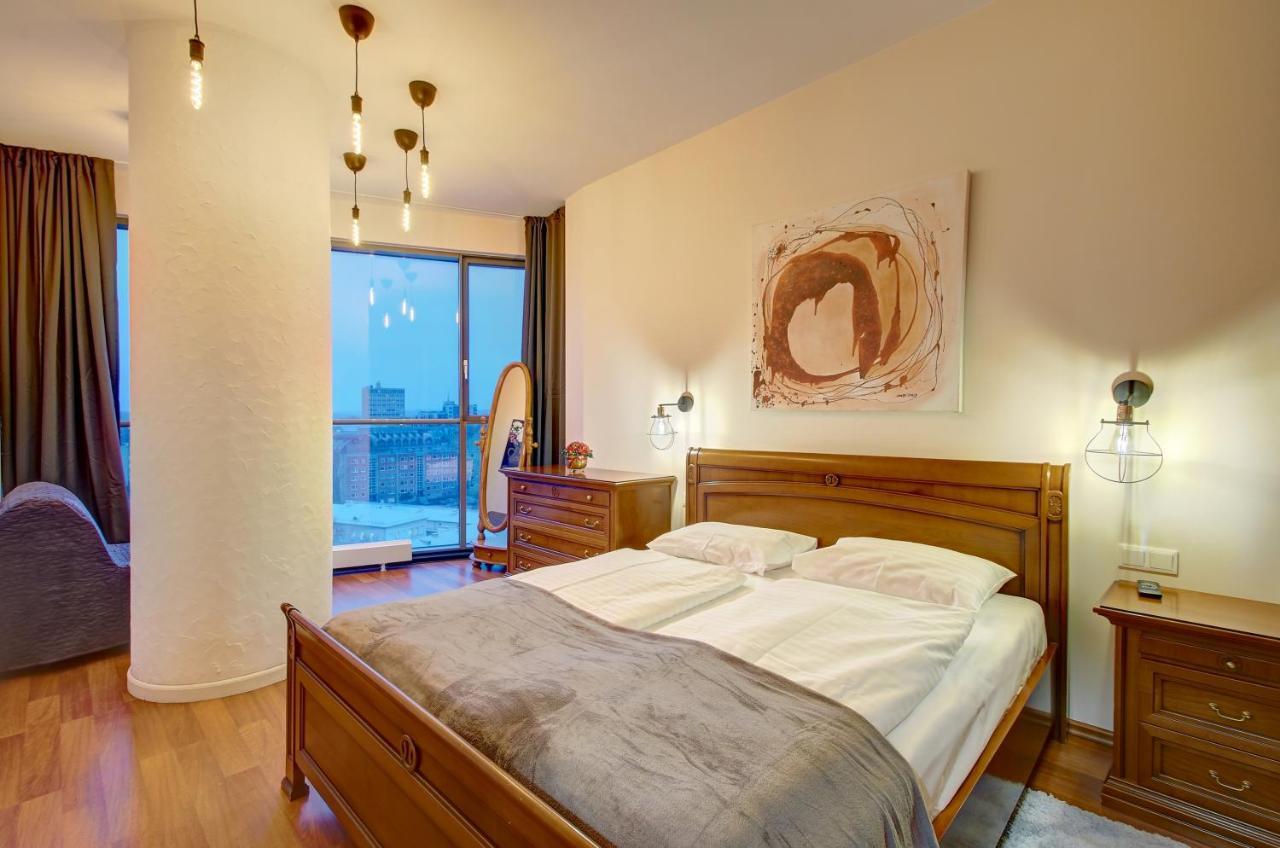 Helios 19 Luxury Vilnius Apartment Bagian luar foto